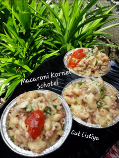 Foto resep Macaroni Kornet Schotel