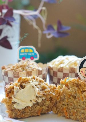 Foto resep Muffin Wortel Apel (Morning Glory Muffin)