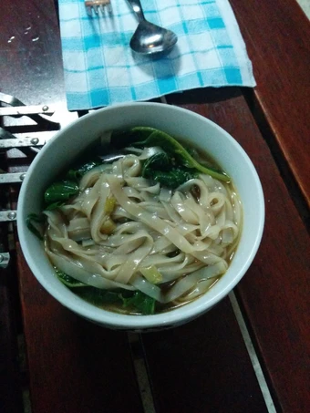 Recipe Simple rice noodle soup the So Delicious Can spoil the tongue