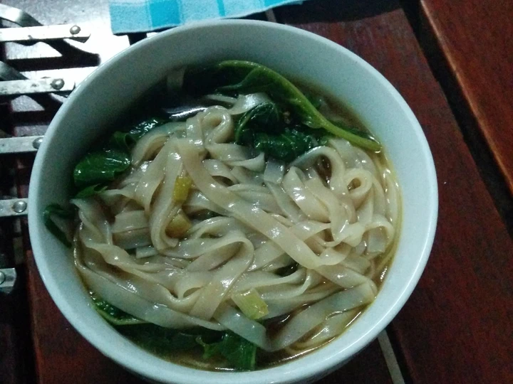 Recipe Simple rice noodle soup the So Delicious Can spoil the tongue