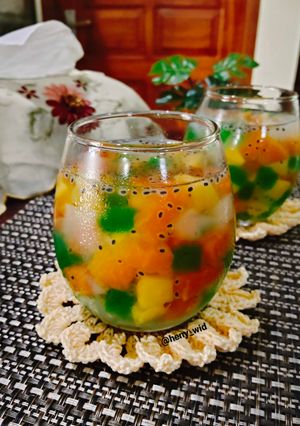 Foto resep Es Cocktail Buah Jadul