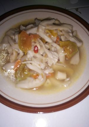 Foto resep Sayur jamur sederhana
