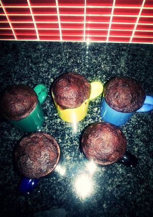 A picture of H's Choc Cup Pudding.