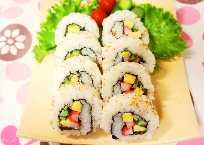 Recipe of Super Quick Homemade California Roll