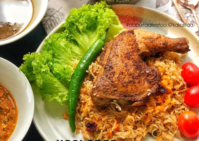 Cara Membuat Nasi Arab Ayam Mandy Enak 7 Langkah Resepi Populer