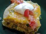 green chili chicken enchiladas