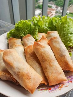 รูปของ ปอเปี๊ยะทอดairfryer
