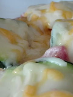 Una foto de Rico calabacín al microondas