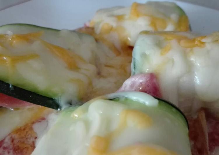 Rico calabacín al microondas