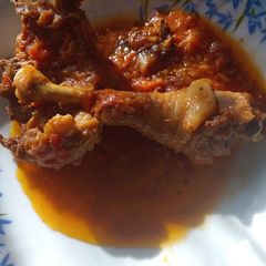 A picture of Chicken Stew Kienyeji.