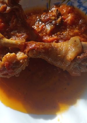 A picture of Chicken Stew Kienyeji.