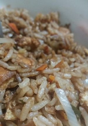 Una foto de Arroz chino (Al estilo Venezolano)