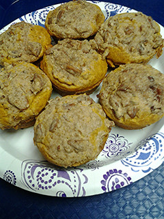 A picture of Pumpkin muffins.