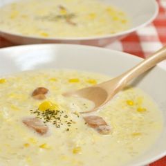 Nutritious Milk Rice Porridge in 10 Minutes A picture of Nutritious Milk Rice Porridge in 10 Minutes.