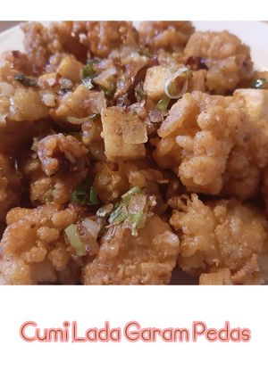 Foto resep Cumi lada garam pedas