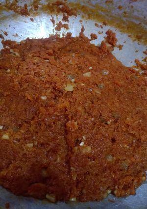 A picture of Gajar Ka halwa.