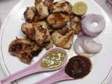 Chicken Tava Tikka (chicken frying pan tikka)