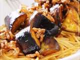 eggplant meat pasta