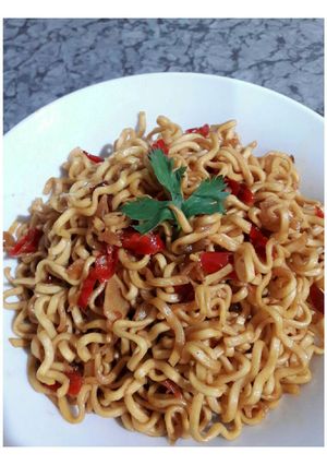 Foto resep Oseng bakmi simple