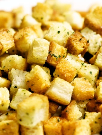 Easy Way Prepare Recipe Easy Croutons that is  Makes Drooling, So Delicious}