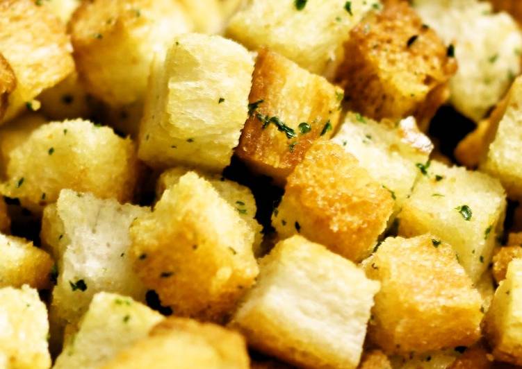 Steps to Prepare Super Quick Homemade Easy Croutons