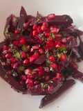 Ensalada de betabel con granada