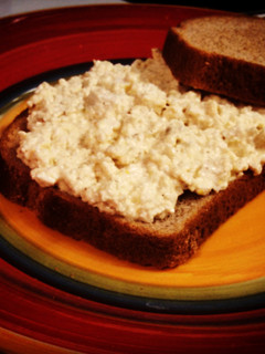 A picture of Lilhpster's Vegan Egg Salad.