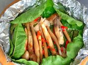 Hình ảnh của nấm mối nướng