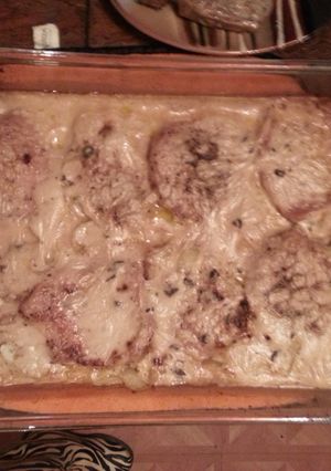 A picture of Oven bake chops.