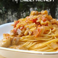 A picture of Easy Restaurant-Quality Tomato Cream Pasta.