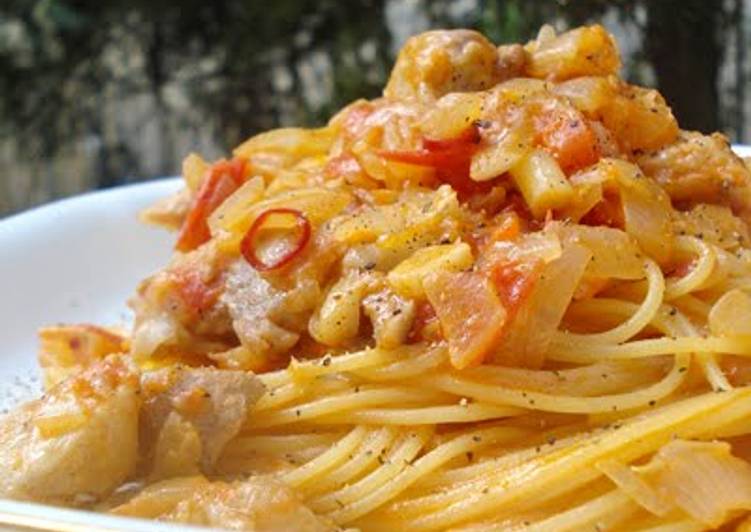 Simple Way to Make Speedy Easy Restaurant-Quality Tomato Cream Pasta