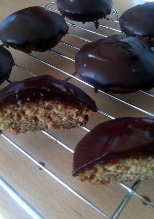 A picture of Vickys Jaffa Cakes, GF DF EF SF NF.