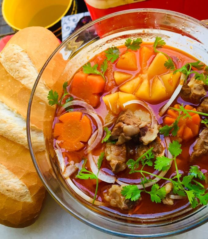 Hình của món Bò Lagu.