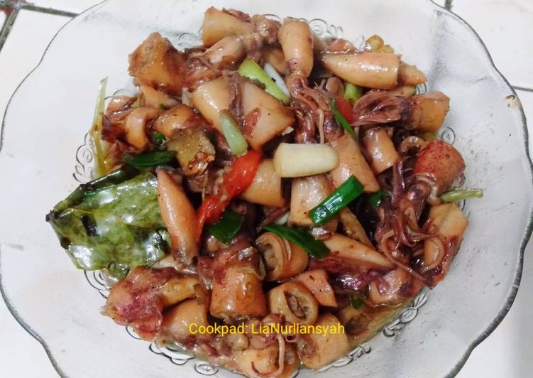Resep Cumi Saos Teriyaki By Me Yang Nikmat