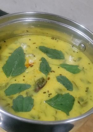 A picture of Bathua ki Kadhi.
