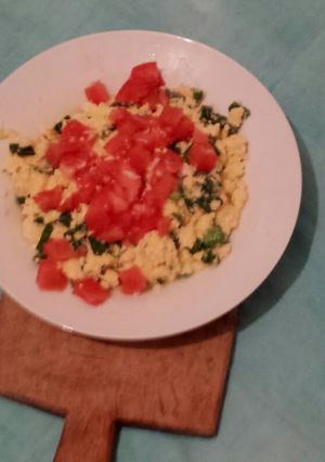 A picture of Spring Scramble Eggs.