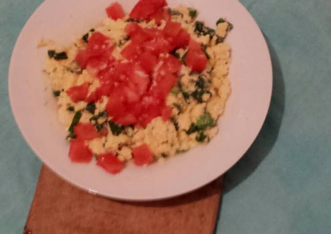 Spring Scramble Eggs