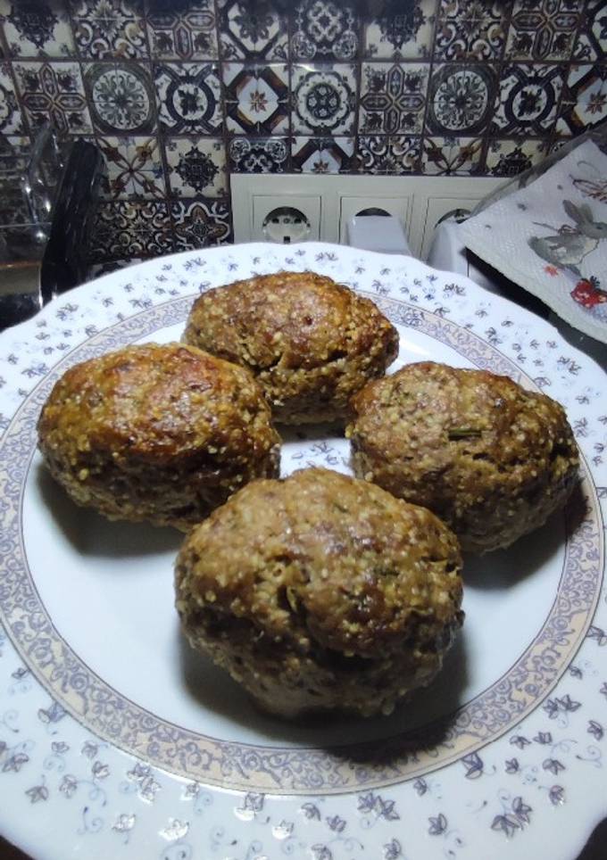 Котлети з сиром моцарела в духовці😋