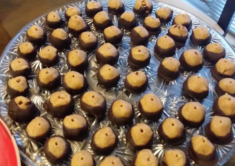 Recipe of Super Quick Homemade Buckeyes