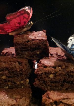 A picture of AMIEs CHOCO Brownies.