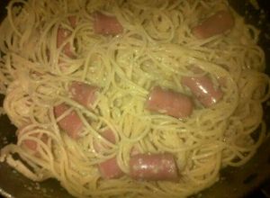 Una foto de Spaguettis divertidos