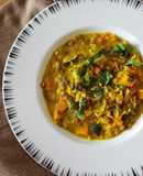 Kedgeree with brown lentils - Mauritian style