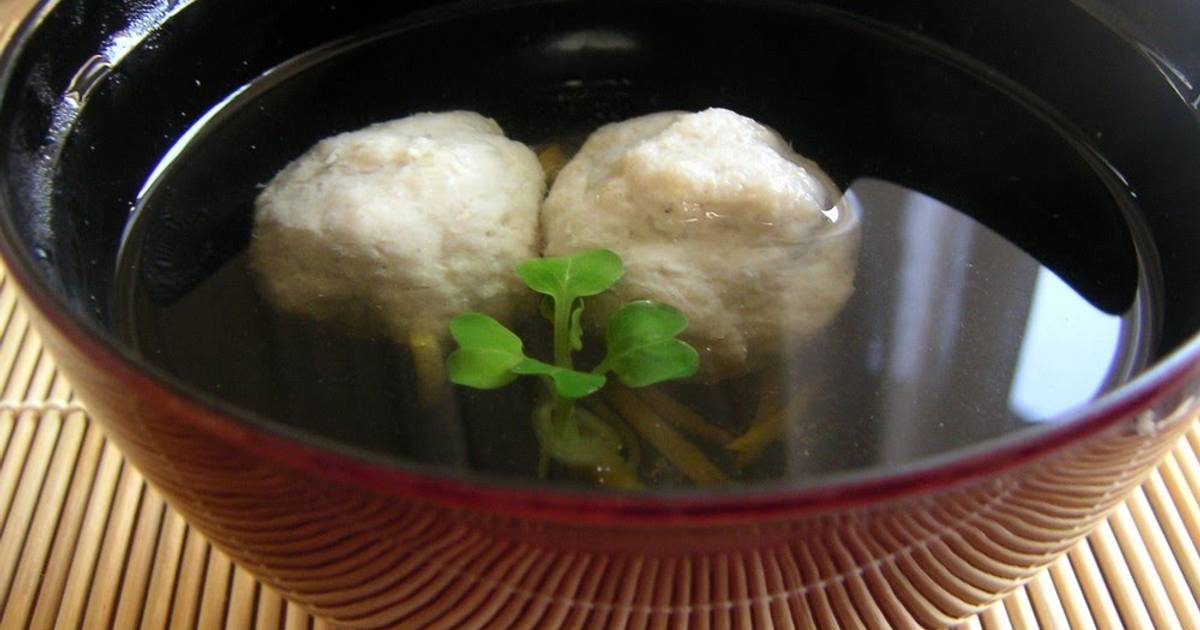 Horse Mackerel Fish Ball (Tsumire) Soup Recipe by cookpad.japan Cookpad