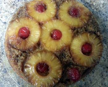 How To Serving Recipe Pineapple upside down cake Savory Delicious