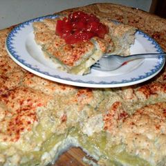 A picture of Chile Rellenos Casserole.