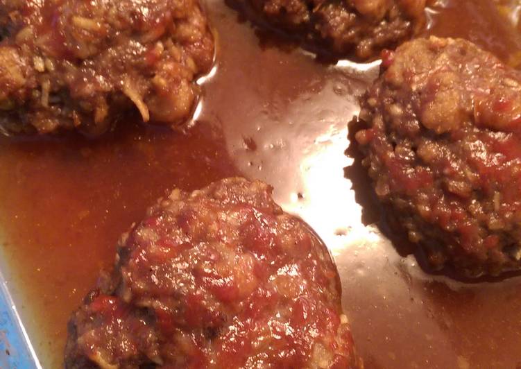 Simple Way to Make Perfect Barbeque Beef Patties