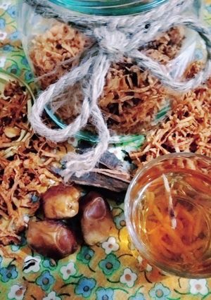 عکسی از دستور دمنوش بِه یا چای بِه