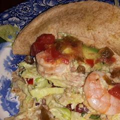 Spicy Tequila Lime Shrimp Tacos A picture of Spicy Tequila Lime Shrimp Tacos.