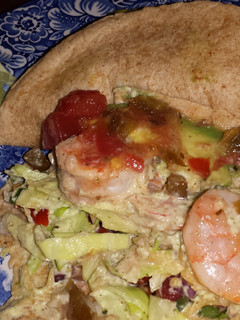 A picture of Spicy Tequila Lime Shrimp Tacos.