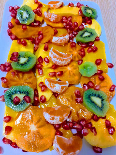 Una foto de Ensalada multicolor